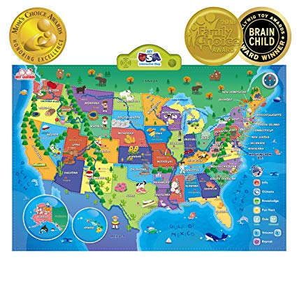 gifts-for-9-year-old-girl-talking-to-world-map