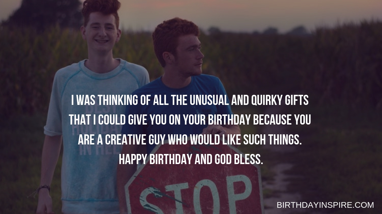 Funny Birthday Wishes for Best Male Friend