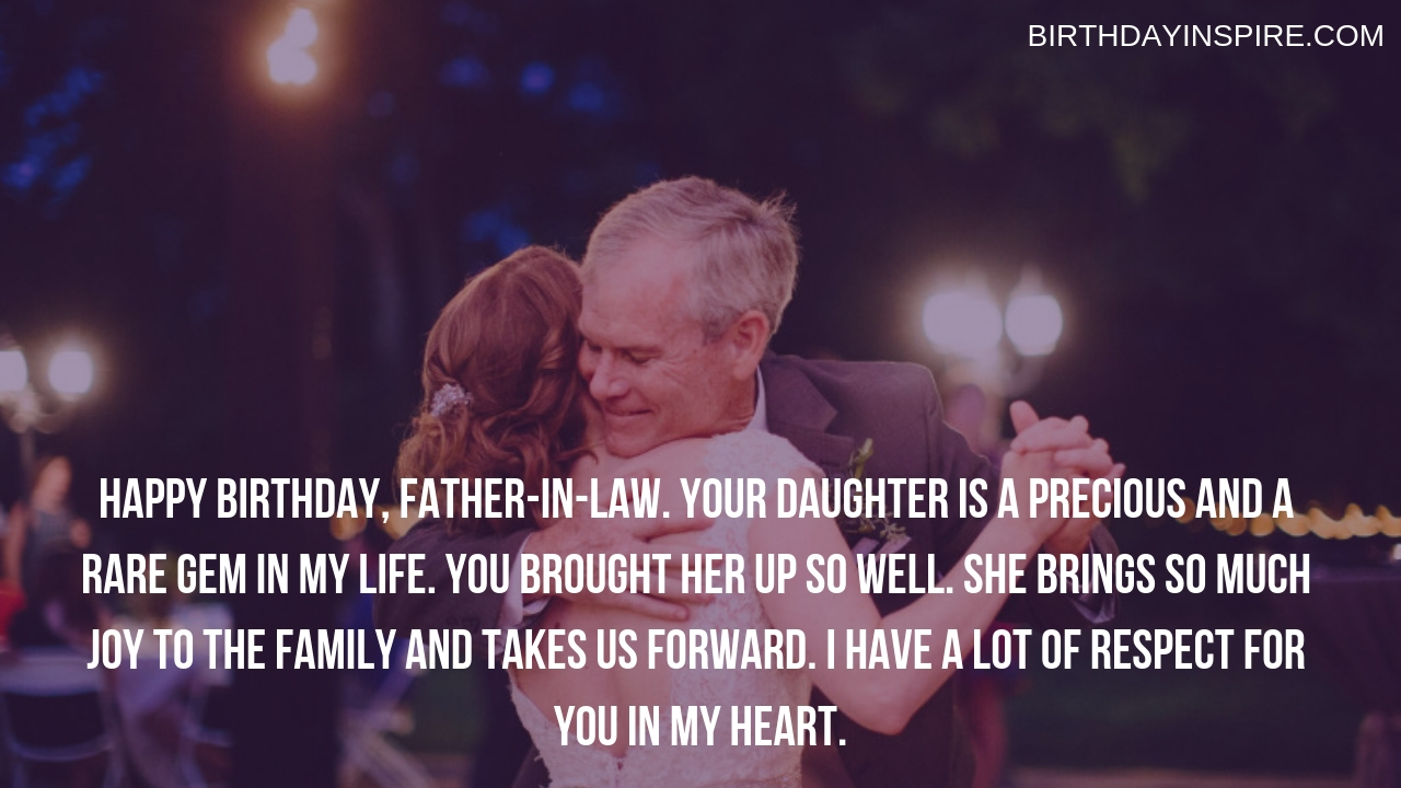 Funny Birthday Quotes For Father-in-law