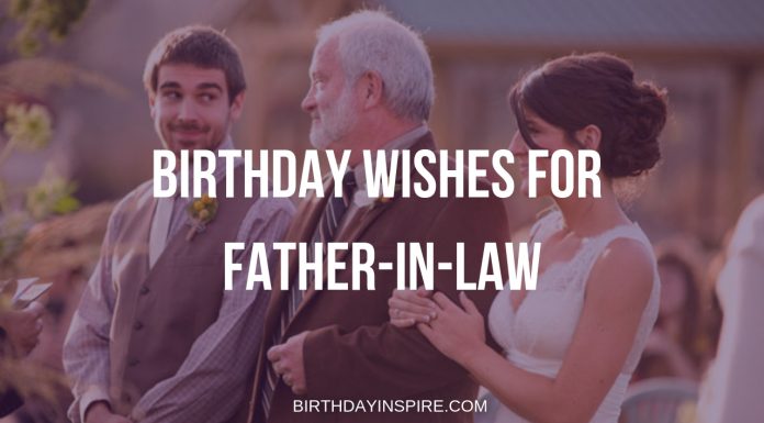 Birthday Wishes For Father-in-law
