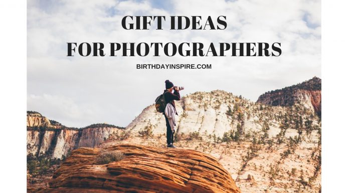 GIFT IDEAS FOR PHOTOGRAPHERS