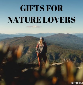 GIFTS FOR NATURE LOVERS