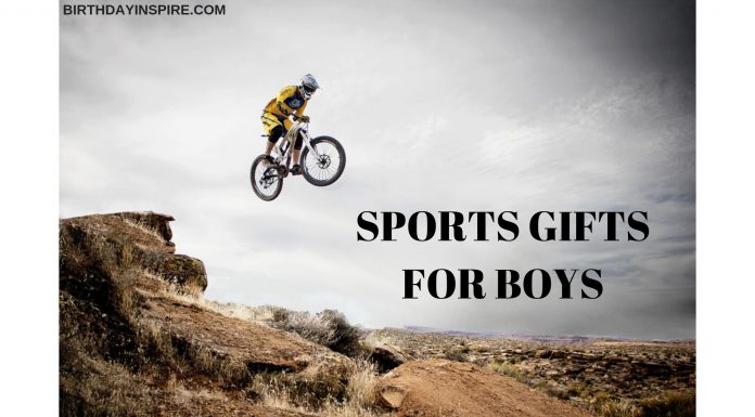 SPORTS GIFTS FOR BOYS