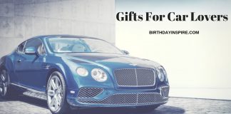 GIFTS FOR CAR LOVERS