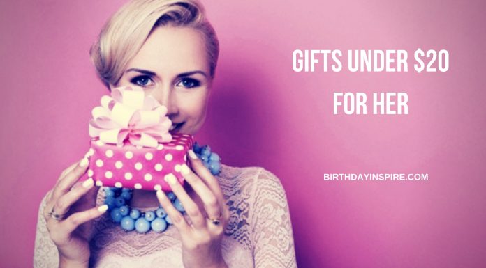 GIFTS UNDER $20 FOR HER