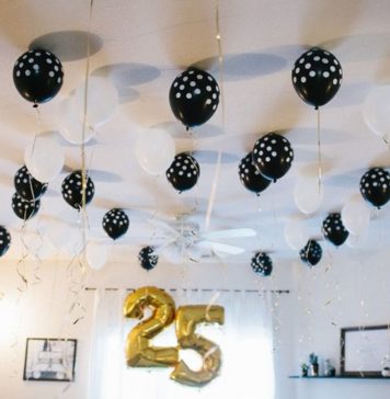 25th birthday party ideas