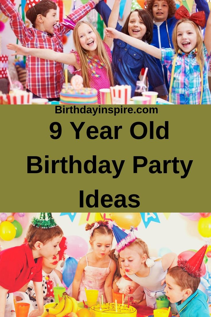 9th birthday ideas for daughter